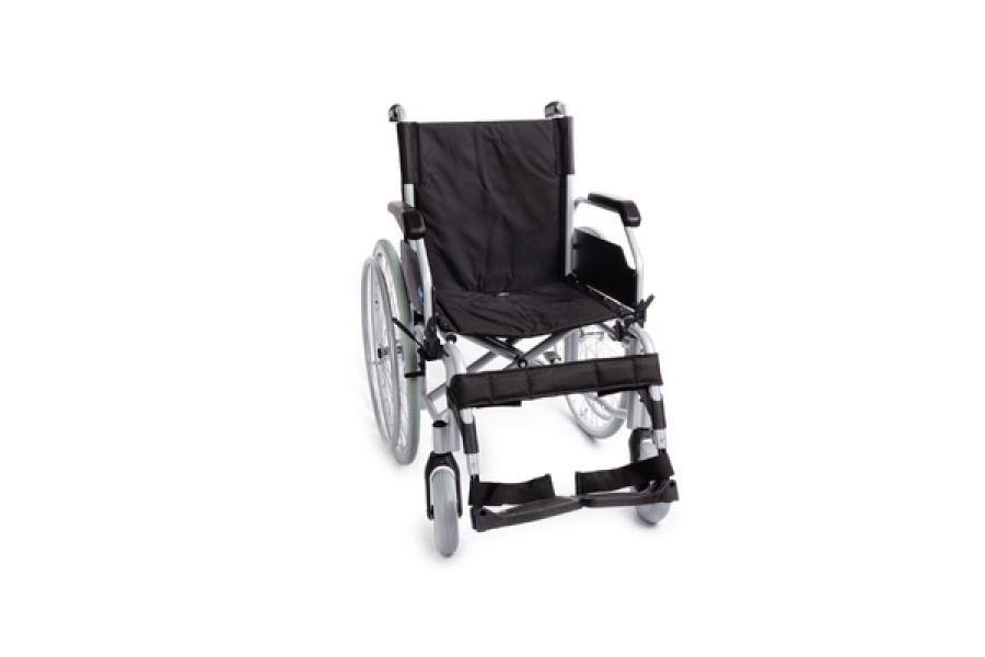Silla de ruedas ligera de aluminio 45cm