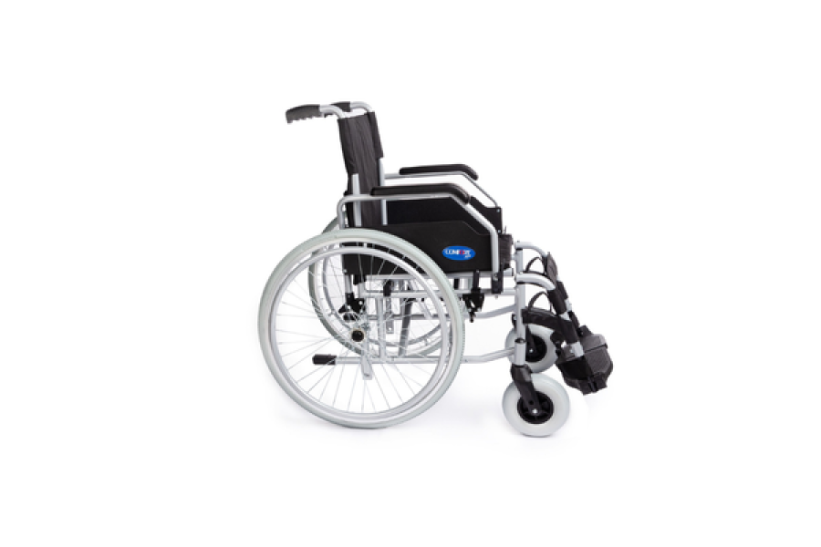 Silla de ruedas ligera de aluminio 45cm