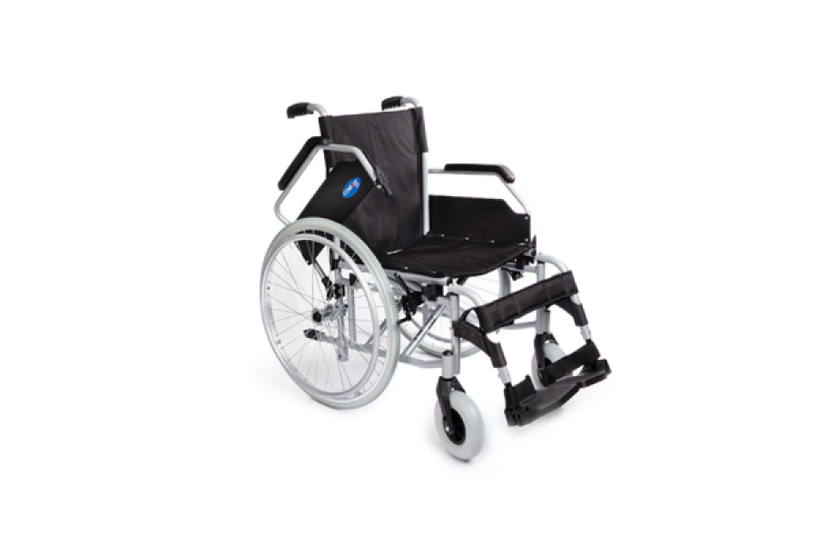 Silla de ruedas ligera de aluminio 45cm