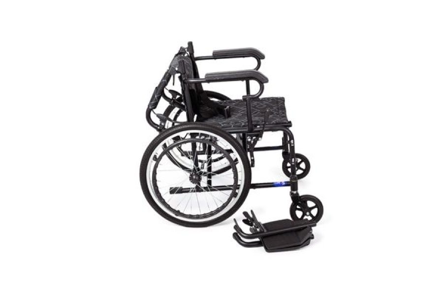 Silla de ruedas manual plegable ligera Transfer