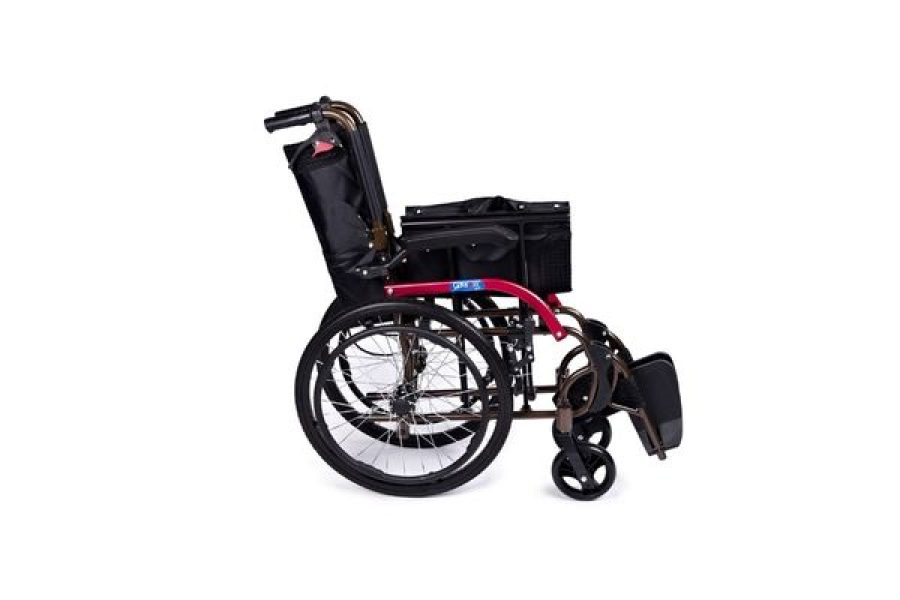 silla de ruedas manual plegable ligera