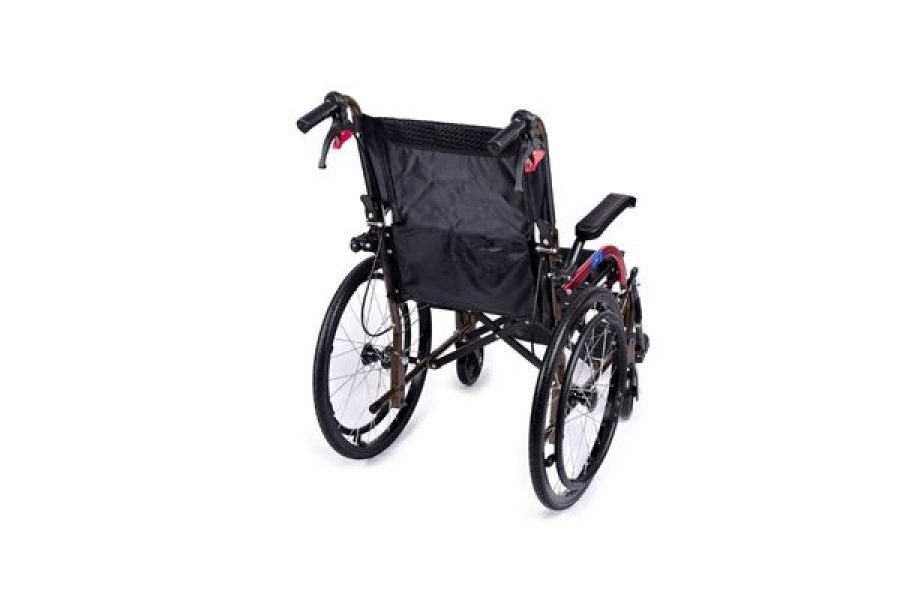silla de ruedas manual plegable ligera