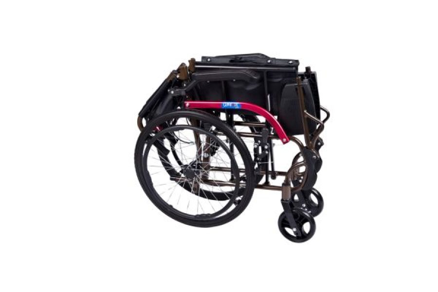 silla de ruedas manual plegable ligera