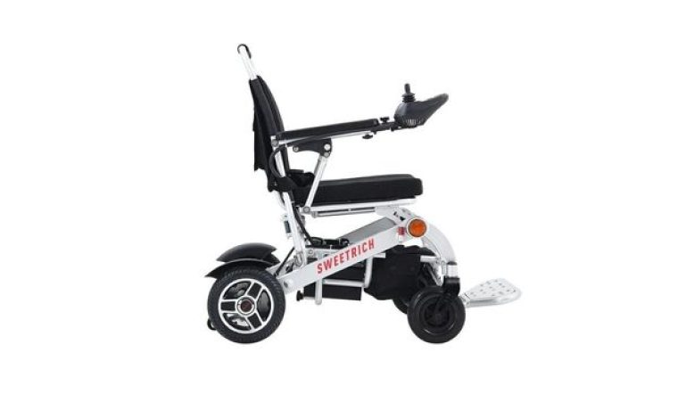 Fold big electric wheelchair