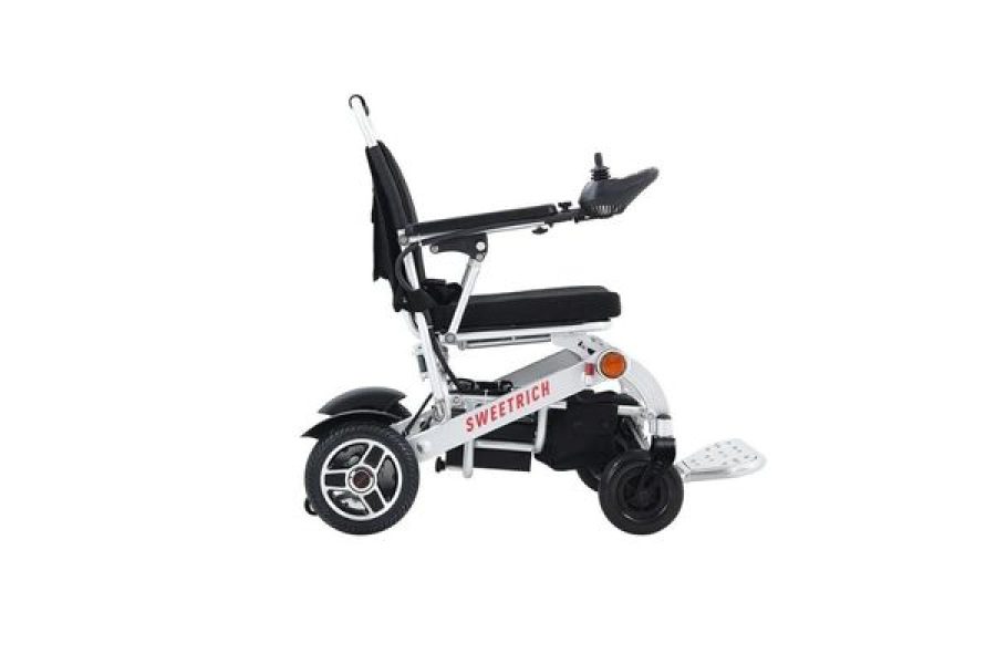 Fold big electric wheelchair