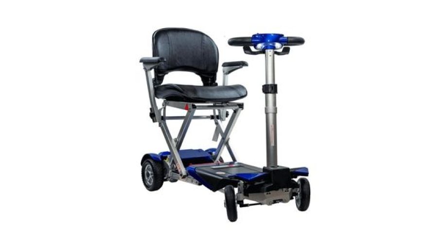 Scooter plegable automático